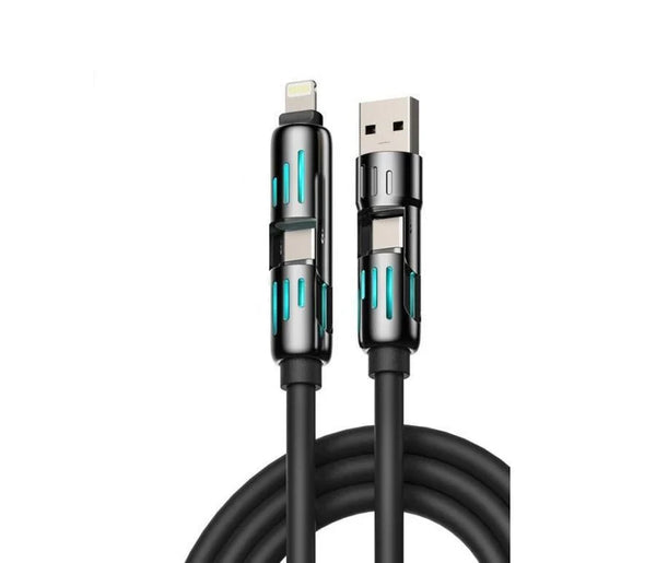 One Cable for All – 4-in-1 USB Charging Solution