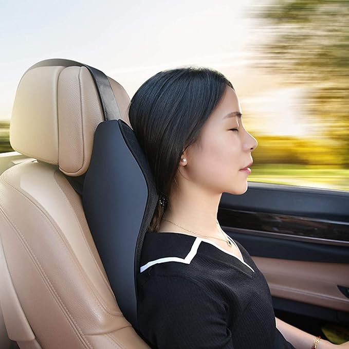 Adjustable Car Seat Headrest Pillow with Neck Support