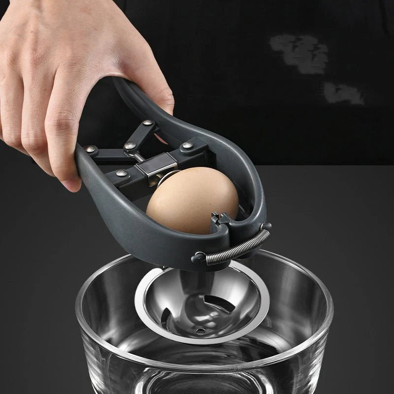 Manual Egg Cracker Kitchen Tool