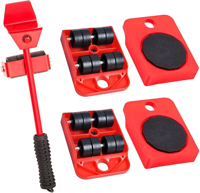 Furniture Lifter & Moving Roller Set