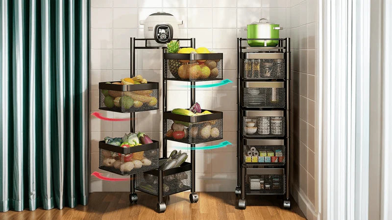 Multi-Purpose Fruit & Vegetable Storage Basket