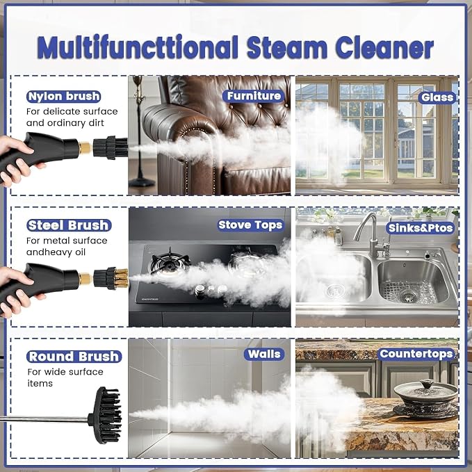 Multi-Purpose Portable Steam Cleaning Machine