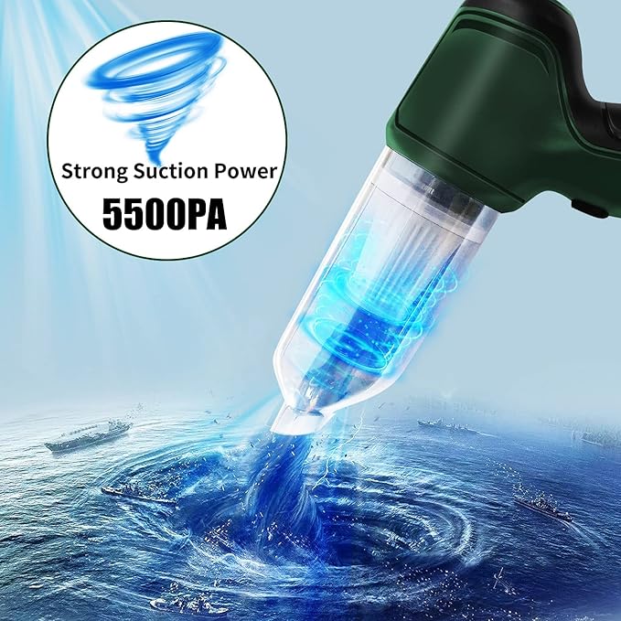 Compact Dust Cleaner for Home, Car & Office
